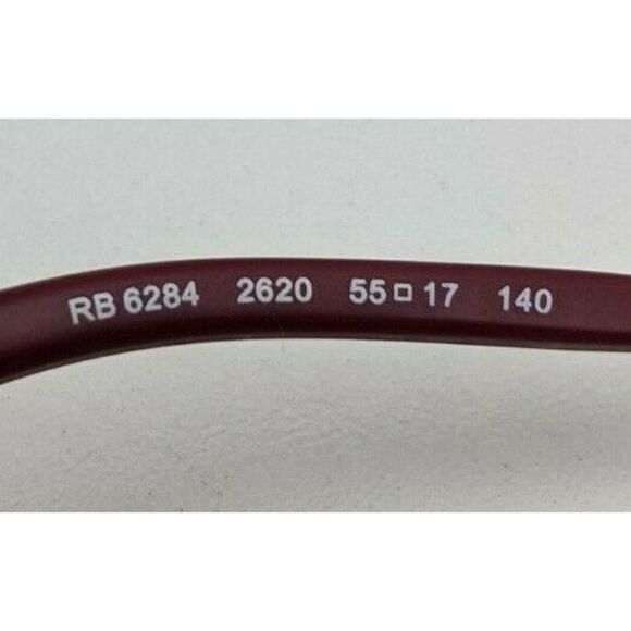 🕶️Ray-Ban RB6284 2620 Eyeglasses 55/17 140 /DAD143🕶️​ - Picture 5 of 9